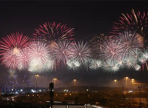 双牌县焰火晚会